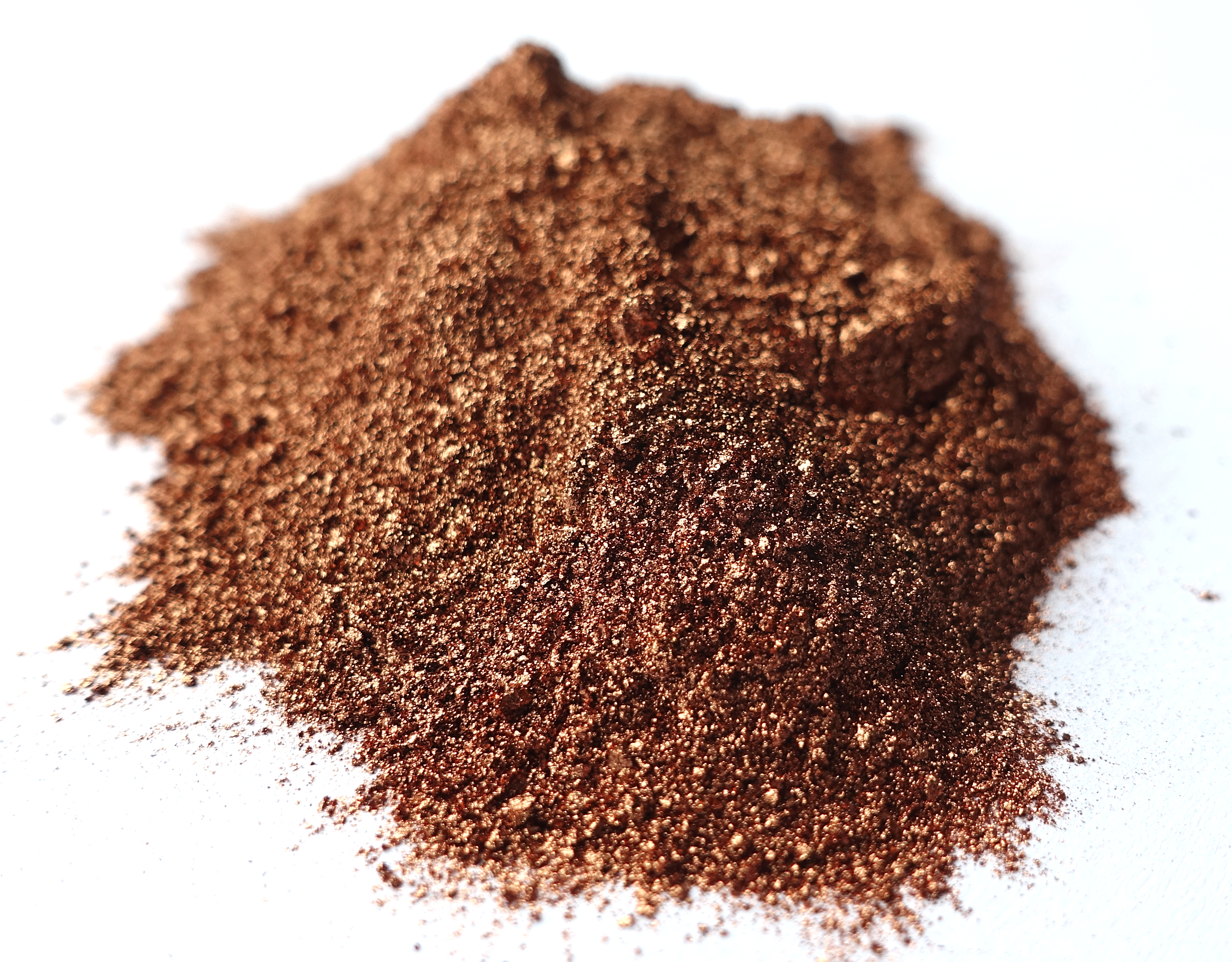 copper powder, 40µm, flaky, red metallic pigment, stabilized