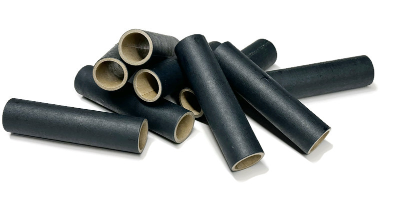 20mm paper tube, black, 20 x 25,0 x 100 mm, parallel, very sturdy 20mm paper tube, black, 20 x 25,0 x 100 mm, parallel, very sturdy