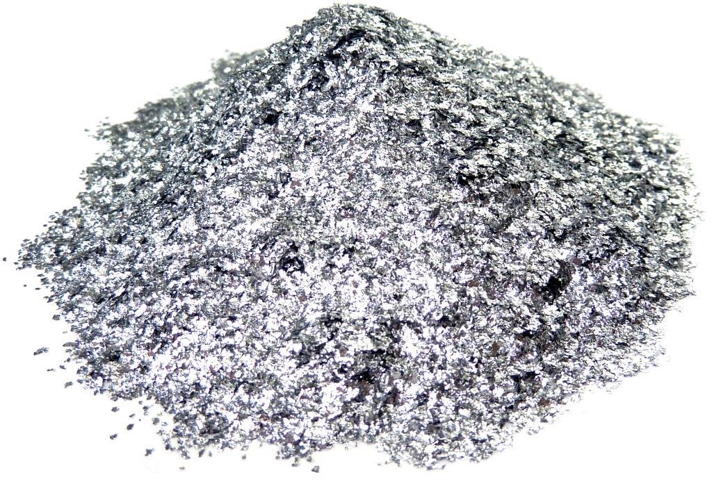 Aluminiumpulver AS1, plättchenförmig, stabilisiert, Flocken, Aluflitter Aluminiumpulver AS1, plättchenförmig, stabilisiert, Flocken, Aluflitter