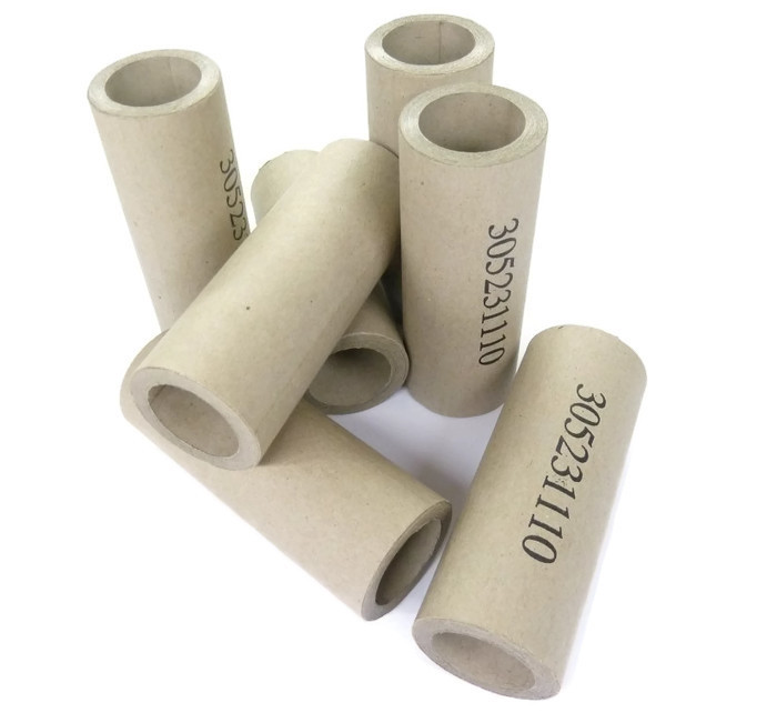 24,5mm Papphülse, grau, 24,5 x 33,0 x 90mm, parallel, dickwandig 24,5mm Papphülse, grau, 24,5 x 33,0 x 90mm, parallel, dickwandig