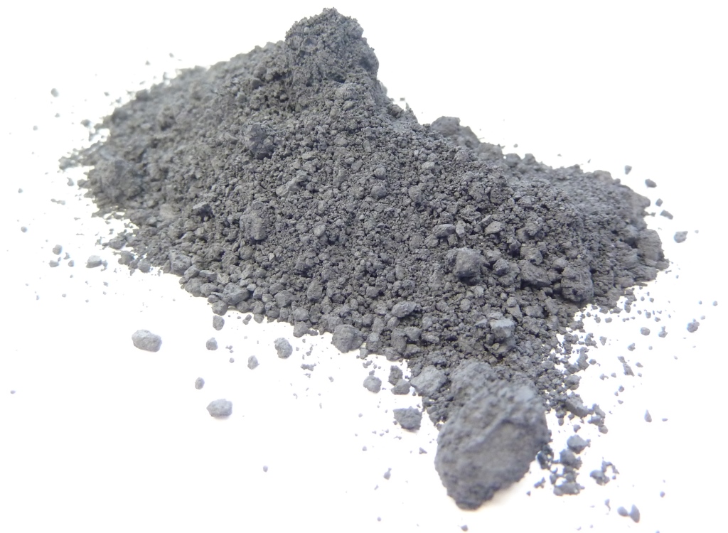 min. 98,5% Molybdändisulfid, Molybdän(IV)-sulfid, MoS2, CAS-Nr.: 1317-33-5, 4-5µm Pulver, sehr fein