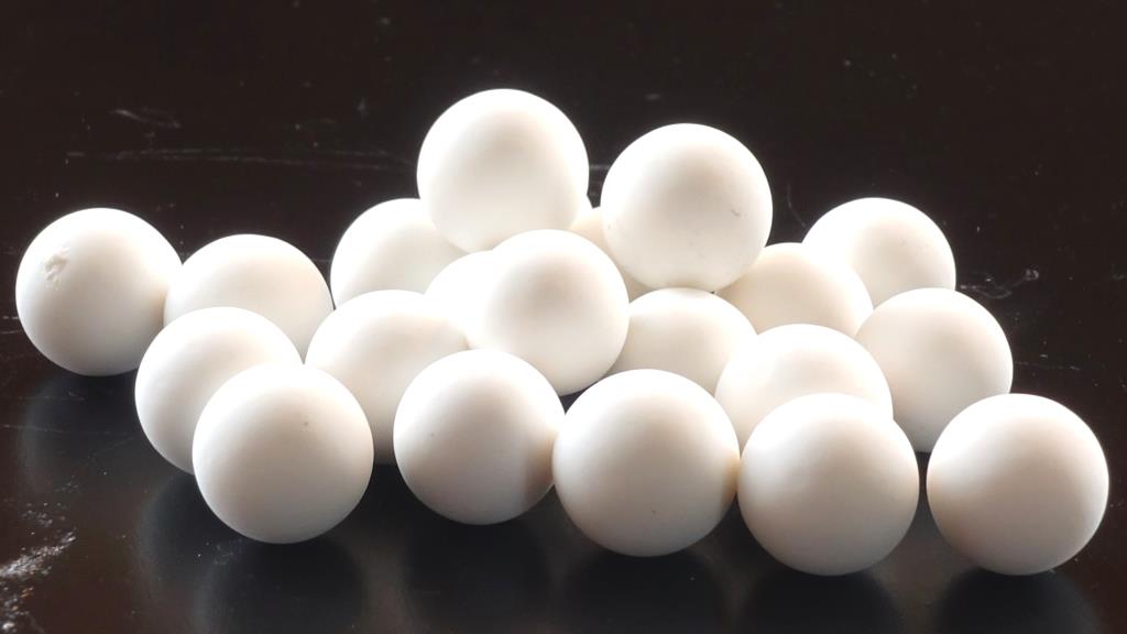 10mm Keramikkugeln, ceramic balls, 99% Al2O3, rund, matt, Mahlkugeln, weiß